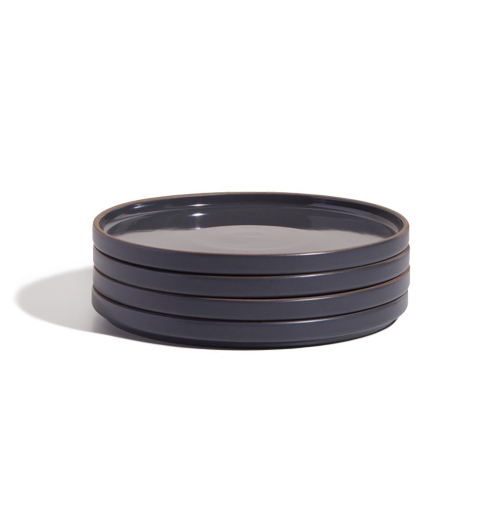 Deep Ceramic Matte Glazed  Dinner Plates