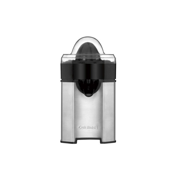 Electric Press Citrus Juicer Stainless, Grey and Black