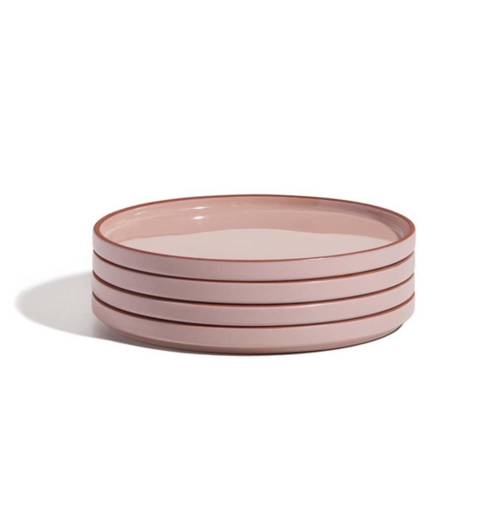 Deep Ceramic Matte Glazed  Dinner Plates