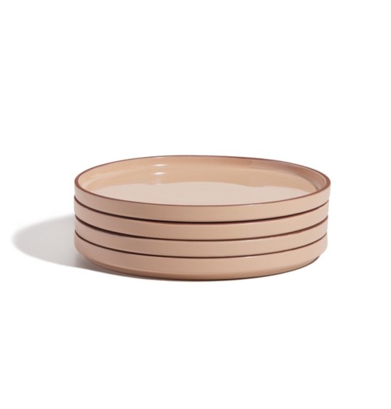 Deep Ceramic Matte Glazed  Dinner Plates