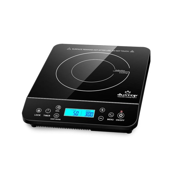 Duxtop Portable Induction Cooktop Mixer Aqua Sky