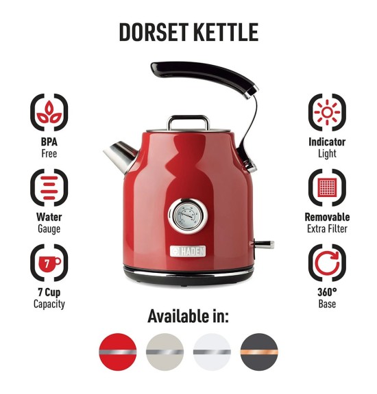 KitchenAid 1.25L Electric Kettle Heart Shaped